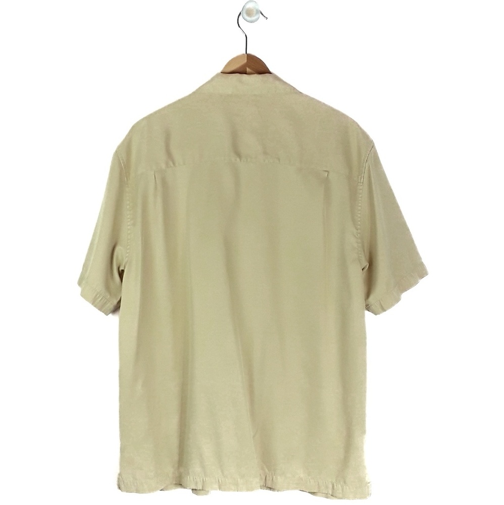 The Havanera Co. VTG Cream & White Dress Shirt - Picture 2 of 7